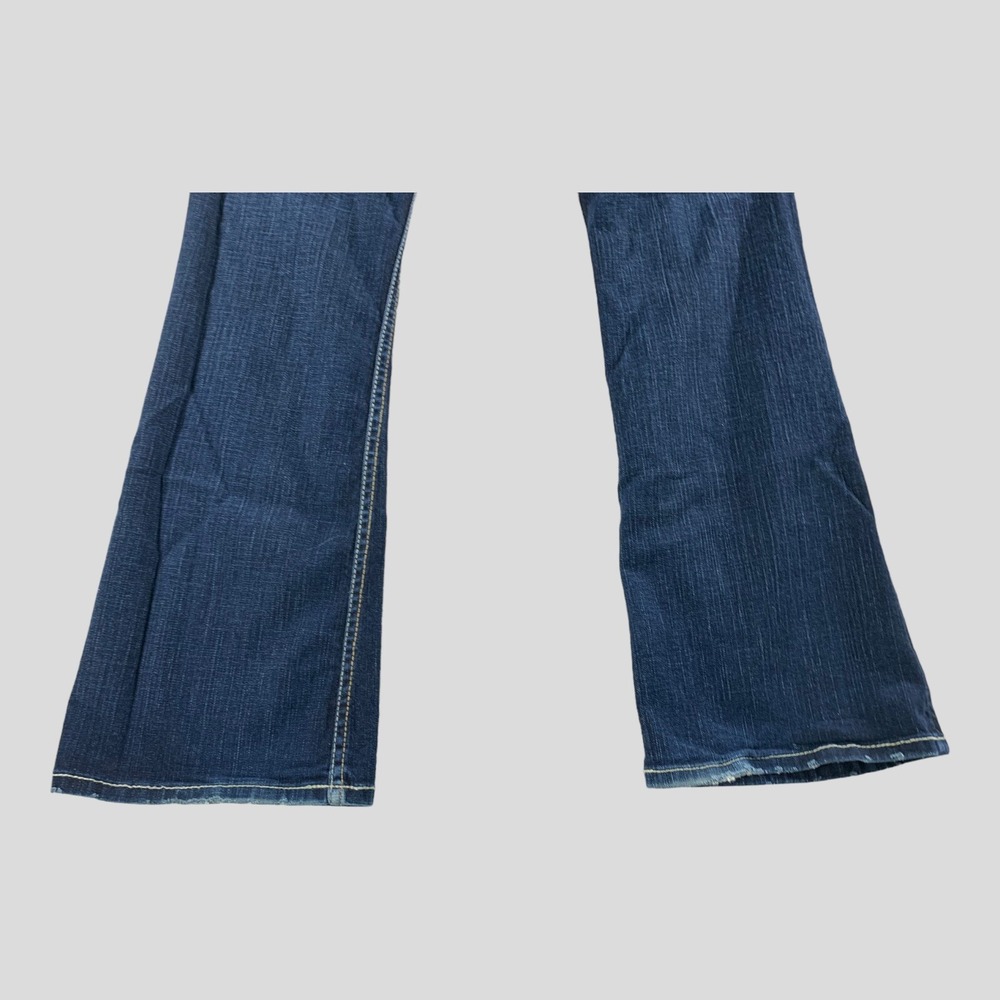 BKE Sabrina Jeans Womens 29x31.5 Stretch Bootcut Dark Wash Denim (Tag 29x33.5) - Picture 12 of 14